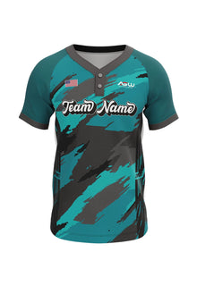 Softball Two Buttons #8