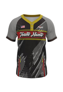 Softball Two Buttons #4